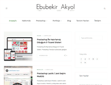 Tablet Screenshot of ebubekirakyol.com.tr